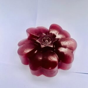 Hibiscus and Jungle Geranium Soap (Effective for Healthy Skin of Babies) JAVI RANJAKA - පොකුරු වදමල් සහ රත්මල් සබන් (85g)