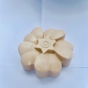 Hibiscus and Red Sandalwood Soap (Alleviates Blemishes, Rashes and Acne) JAVI RANJAKA - පොකුරු වදමල් සහ රත් සඳුන් සබන් (85g)